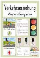 Vorschau - Stundenentwürfe - Verkehrserziehung 6. Stunde: Ampel überqueren - Deckblatt