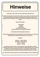 Vorschau - Fördermaterial/Inklusion - Datum & Wetter - Deutsch & Englisch -Materialpaket - Seite 2