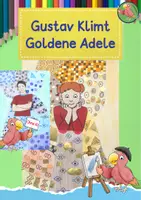 Vorschau - Mal- und Bastelvorlagen - Kunst Gustav Klimt, Goldene Adele, Grundschule - Deckblatt