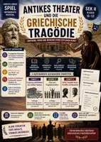 Vorschau - Unterrichtsreihen - Antikes Theater und die griechische Tragödie | Theatergeschichte & Theatertheorie | Darstellendes Spiel Sek II (Klasse 11–13) - Deckblatt