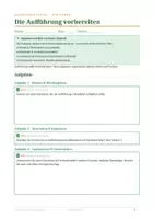 Vorschau - Arbeitsblätter - Aufführung, Präsentation und Theaterkritik | Projekt & Aufführung | Darstellendes Spiel Sek II (Klasse 11–13) - Seite 1