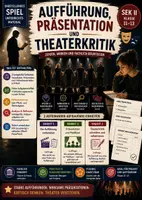 Vorschau - Arbeitsblätter - Aufführung, Präsentation und Theaterkritik | Projekt & Aufführung | Darstellendes Spiel Sek II (Klasse 11–13) - Deckblatt