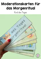 Vorschau - Bildkarten - Moderationskarten Morgenritual (Kind des Tages) - Deckblatt