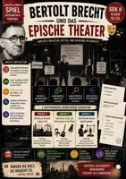Vorschau - Unterrichtsreihen - Bertolt Brecht und das epische Theater | Theatergeschichte & Theatertheorie | Darstellendes Spiel Sek II (Klasse 11–13) - Deckblatt