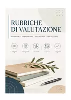 anteprima - Materiale di supporto/inclusione - Rubriche di valutazione adatte per ogni grado - Pagina di copertina