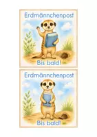 Vorschau - Bildkarten - Erdmännchenklasse - Schilder Krankenmappe / Erdmännchenpost - Seite 2