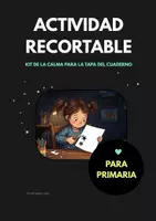Vista previa - Manualidades / Dibujos para colorear - Actividad Recortable: Kit de la Calma para la Tapa del Cuaderno (Primaria) - Portada