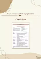 Vorschau - Stundenentwürfe - "Übung Aggregatzustände" - Checkliste und Stundenraster - Deckblatt