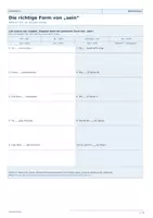Vorschau - Arbeitsblätter - Deutsch A1 – Personalpronomen sowie „sein“ und „haben“ - Seite 3