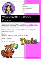 Vorschau - Arbeitsblätter - Materialpaket Einschulung Roter Panda - Seite 2