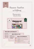 Vorschau - Arbeitsblätter - Materialpaket: Klassenrat - Deckblatt