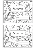 Vorschau - Arbeitsblätter - Autumn - Booklet (Englisch) - Seite 1