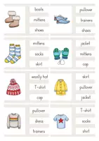 Vorschau - Spiele - Englische Klammerkarten - Clothes - Seite 3