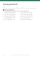 Vorschau - Arbeitsblätter - Mathematik komplett — Klasse 4 · 170 Arbeitsblätter mit Lösungen - Seite 3