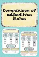 Vorschau - Arbeitsblätter - Comparison of adjectives - Materialpaket - Deckblatt
