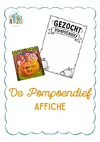 Voorbeeld - De pompoendief - affiche - Voorblad