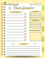 anteprima - Materiale interattivo - Agenda planner docenti, digitale e iperlinkato. flowers - Pagina 1