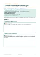 Vorschau - Unterrichtsreihen - Dramentheorie: Vom aristotelischen zum epischen Theater | Dramaturgie & Inszenierung | Darstellendes Spiel Sek II (Klasse 11–13) - Seite 1