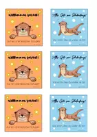 Vorschau - Bildkarten - Willkommen zurück Kärtchen Otterklasse - Seite 3