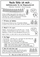 Vorschau - Bildkarten - Religion | 3 Anfangsrituale | Sitzkreis, Gefühle & Begrüßung | Schulanfang | Klasse 1-4 - Seite 1