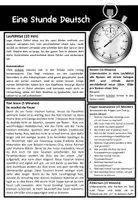 Vorschau - Arbeitsblätter - Materialpaket "Eine Stunde Deutsch" mit Teil 1 und 2 - Seite 2