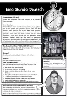 Vorschau - Arbeitsblätter - Materialpaket "Eine Stunde Deutsch" mit Teil 1 und 2 - Seite 3