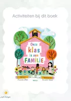 Voorbeeld - Activiteiten boek 'onze klas is een familie' - Voorblad