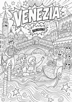 Vorschau - Arbeitsblätter - Italien MEGABUNDLE - Wissenskartei, Lückentext, Steckbrief, Suchsel, Quizkarten, POP Art Malvorlagen - Seite 3
