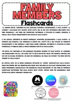 anteprima - Flashcard - Family Members Flashcards - Pagina 1