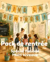 Aperçu - Affichage - Pack fanions Bonne rentrée - Page de couverture