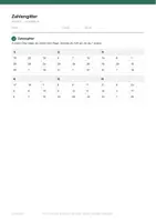 Vorschau - Arbeitsblätter - Zahlengitter Klasse 2 — 10 Arbeitsblätter - Seite 1
