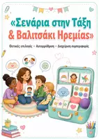 Προεπισκόπηση - Φύλλα εργασίας - Διαχείριση Συμπεριφοράς – Θετικές Επιλογές & Σενάρια στην Τάξη - Εξώφυλλο