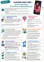 Vorschau - Arbeitsblätter - Kostenloses Arbeitsblatt: Social Media & Meinungsbildung | Medienkompetenz, Filterblasen & Algorithmen | Klasse 7–10 - Deckblatt