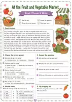 Vorschau - Arbeitsblätter - Englisch Leseverstehen: Food | 18 Lesetexte & Arbeitsblätter | Reading Comprehension Klasse 5–7 - Seite 2