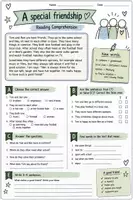 Vorschau - Arbeitsblätter - Englisch Leseverstehen: Friends & Friendship | 18 Lesetexte mit Aufgaben | Reading Comprehension Klasse 5–7 - Seite 2