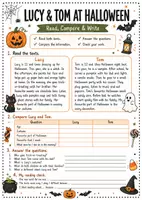 Vorschau - Arbeitsblätter - Halloween Reading – Englisch Leseverstehen | 20 Lesetexte mit Aufgaben | Klasse 5–7 - Seite 1