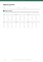 Vorschau - Arbeitsblätter - Magische Quadrate Klasse 1 — 10 Arbeitsblätter - Seite 1