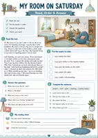 Vorschau - Arbeitsblätter - Englisch Leseverstehen: Home | 12 Lesetexte & Aufgaben rund ums Zuhause | Reading Comprehension Klasse 5–7 - Seite 1