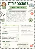 Vorschau - Arbeitsblätter - Englisch Leseverstehen: My Body, Body Parts & Health | 18 Arbeitsblätter | Reading Comprehension Klasse 5–7 - Seite 2