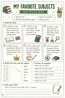 Vorschau - Arbeitsblätter - Englisch Leseverstehen: School & Subjects | 18 Lesetexte und Arbeitsblätter | Reading Comprehension Klasse 5–7 - Seite 1