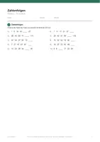 Vorschau - Arbeitsblätter - Zahlenfolgen Klasse 3 — 10 Arbeitsblätter - Seite 3