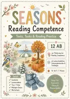 Vorschau - Arbeitsblätter - Englisch Leseverstehen: Seasons | 13 Lesetexte zu Frühling, Sommer, Herbst & Winter | Klasse 5–7 - Deckblatt