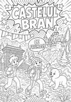 Vorschau - Arbeitsblätter - Rumänien MEGABUNDLE - Wissenskartei, Lückentext, Steckbrief, Suchsel, Arbeitsblätter, Quizkarten, POP Art Malvorlagen - Seite 3