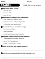 Vorschau - Stundenentwürfe - Die Kreuzzüge : Leseverständnis und Wortsuchrätsel mit Lösungen - Seite 2
