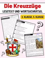 Vorschau - Stundenentwürfe - Die Kreuzzüge : Leseverständnis und Wortsuchrätsel mit Lösungen - Deckblatt