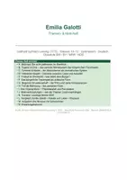 Vorschau - Unterrichtsreihen - Emilia Galotti (Lessing) – Themen & Motive: Tugend, Ehre, Freiheit und Tyrannei, väterliche Gewalt, bürgerliches Trauerspiel als politische Form | Kl. 10–12 - Deckblatt