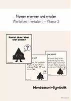 Vorschau - Fördermaterial/Inklusion - Nomen erraten - Freiarbeit Wortarten Klasse 2 - Deckblatt