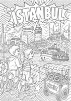 Vorschau - Arbeitsblätter - Türkei MEGABUNDLE - Wissenskartei, Lückentext, Steckbrief, Suchsel, Quizkarten, POP Art Malvorlagen - Seite 2
