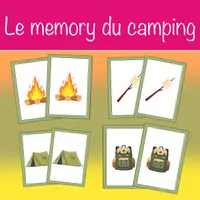 Aperçu - Jeux - Le memory du camping - Page de couverture