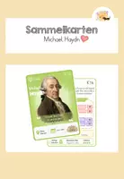 Vorschau - Spiele - Komponisten-Sammelkarte: Michael Haydn - Deckblatt